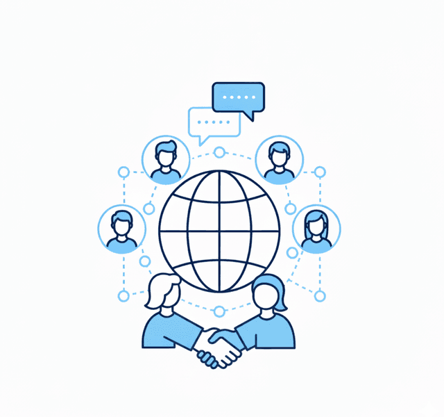 Seamless Collaboration - Global Communication and Teamwork